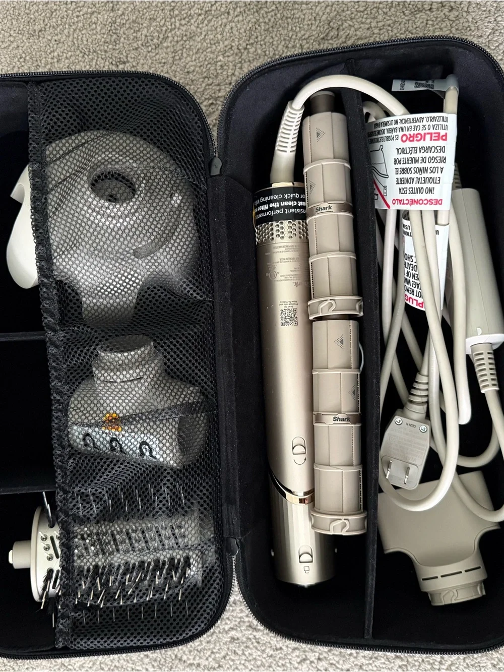 Shark Flexstyle Styling tool with attachments and storage bag